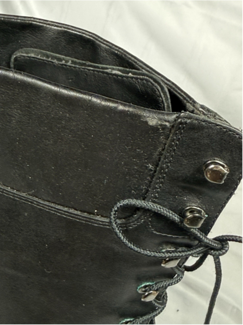 Timberland Premium 14” Women Size 10 M - Black Nubuck Leather Waterproof READ - Picture 8 of 11